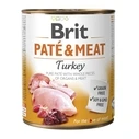 Υγρή Τροφή Σκύλων Brit Pate & Meat with Turkey - 800g
