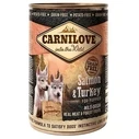 Υγρή Τροφή Σκύλων Carnilove Into the Wild Salmon&Turkey for Puppies 400 g