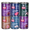 Υγρή Τροφή Σκύλων Fafik Mix 2x Venison, lamb, rabbit, duck, beef 6x400 g