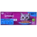 Υγρή Τροφή Γάτας Whiskas Fish Favourites in jelly 40x85 g