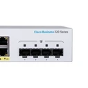Network Switch Cisco CBS220-24P-4G Managed L2 Gigabit Ethernet (PoE) 1U White
