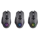Ποντίκι Gaming Ασύρματο Defender GM-514 GLORY OPTIC RF RGB 3200dpi 7P BLACK