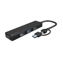 USB Hub Natec USB-C 3.0 MAYFLY 4-PORTS + USB-A