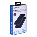 USB Hub Orico m.2 drive enclosure with usb-c 9in1 Hub, CDH-9N-GY-BP