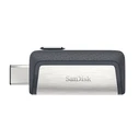 USB Flash 256GB SanDisk Ultra Dual Drive Type-A / USB Type-C 3.2 Gen 1 Grey, Silver