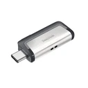 USB Flash 256GB SanDisk Ultra Dual Drive Type-A / USB Type-C 3.2 Gen 1 Grey, Silver