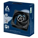 Case Fan 8cm Arctic P8 - Pressure-optimised