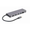 Docking Station Gembird A-CM-COMBO5-05 Type-C 5-in-1 (Hub, HDMI, PD, card reader, LAN)