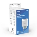 Smart Πρίζα Savio WI-FI 16A, AS-01, White