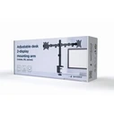 Βάση Monitor Gembird MA-D2-01 mount / stand 81.3cm (32") Black Desk