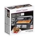 Βαφλιέρα Proficook PC-WA 1240 2 waffle(s) 1000W Black, Stainless steel