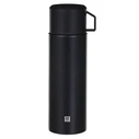 Θερμός Zwilling (39500-514-0) with a mug 1 liter Stainless steel Black