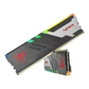 Μνήμη RAM Σταθερού DDR5 32GB Patriot Viper RGB PVVR532G640C32K 2 x 16GB 6400 MHz
