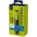 Ξυριστική Μηχανή Philips OneBlade QP2510/15 2 Wet & Dry Black, Lime