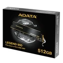 Σκληρός Δίσκος M.2 SSD 512GB Adata Legend 900 ColorBox PCIe gen.4 SSD