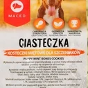 Σνακ Σκύλου Maced Puppy mint bones cookies 1 kg
