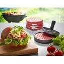 Αξεσουάρ Κρεοπωλείου Gefu BBQ hamburger press Black, Grey Aluminium, Plastic