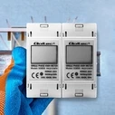 Διακόπτης Ράγας Qoltec 50899 Single phase consumption meter, 230 V, LCD, 2P, DIN rail