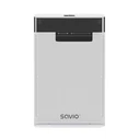 Θήκη για Σκληρό Δίσκο Savio 2.5" HDD/SSD USB 3.0, transparent, AK-66