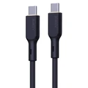 Καλώδιο USB Aukey CB-SCC101 Type-C Power Delivery PD 100W 5A 1m Silikon Black