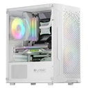 Κουτί Υπολογιστή Logic ARAMIS ARGB Mini USB 3.0 White