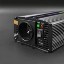 Φορτιστής Μπαταρίας Αυτοκινήτου Qoltec 51925 Monolith converter 1200 MS Wave,12V to 230V, 600/1200W, USB