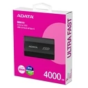 Eξωτερικός Σκληρός Δίσκος SSD 4TB Adata SD810 Black