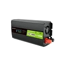 Inverter Αυτοκινήτου Green Cell LCD 12V 500W/10000W with display - pure sine wave