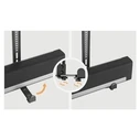 Βάσεις Ηχείων Maclean MC-914 Universal Soundbar Under TV up to 15kg VESA Space Saving