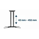 Βάση Τηλεόραση Gembird WM-60ST-01 Full-motion wall , 32”-60” (36 kg)