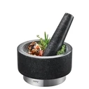 Γουδί Gefu 35300 mortar/pestle Black, Stainless steel Granite