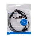 Καλώδιο USB Lanberg CA-USBA-11CC-0010-BK 1 m 2.0 Type-B Black