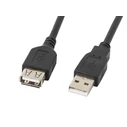 Καλώδιο USB Lanberg CA-USBE-10CC-0007-BK 0.7 m USB 2.0 Type-A Black