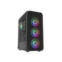 Κουτί Η/Υ Natec FURY SHOBO SH4F RGB MIDI TOWER with WINDOW Black