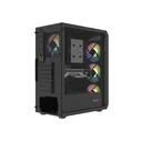 Κουτί Η/Υ Natec FURY SHOBO SH4F RGB MIDI TOWER with WINDOW Black