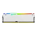 Μνήμη RAM Σταθερού DDR5 128GB Kingston Technology FURY Beast 5600MT/s CL40 DIMM (Kit of 4) White RGB XMP