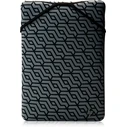 Τσάντα Laptop HP Reversible 15.6-inch Geo Sleeve 15.6" Sleeve case Black, Gray