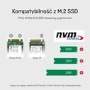 Θήκη για Σκληρό Δίσκο Unitek S1206A SolidForce USB-C to PCIe/NVMe M.2 SSD 10Gbps Dual Bay