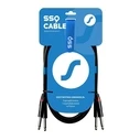 Καλώδιο Ήχου SSQ JMJM3 - 2x Jack mono 6,3 mm - 2x Jack mono 6,3 mm, 3 m