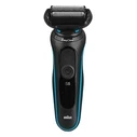 Ξυριστική Μηχανή Braun Series 5 51-M1200s Foil Black, Blue