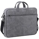 Τσάντα Laptop Defender SOLID LEATHER BAG GREY 15.6"