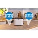 Φρυγανιέρα Bosch TAT2M121 6 2 slice(s) 950 W White