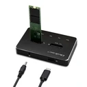 Docking Station Σκληρών Δίσκων Qoltec 50310 2x SSD M.2 SATA, NGFF, USB Type C