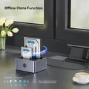 Docking Station Σκληρών Δίσκων Unitek CLONING 2X SATA 2,5"/3,5" USB 5GB