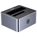 Docking Station Σκληρών Δίσκων Unitek CLONING 2X SATA 2.5" 3.5" USBC 10GB