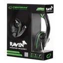 Headset Esperanza EGH310G with microphone Headband Black, Green