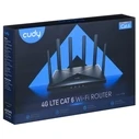 Mobile Router Cudy LT700 Gigabit Ethernet Dual-band (2.4 GHz / 5 GHz) 4G Black
