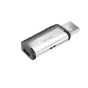 USB Flash 128GB SanDisk Ultra Dual Drive Type-C Type-A / Type-C 3.2 Gen 1 (3.1 Gen 1) Black,Silver