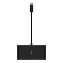 Docking Station Belkin AVC005BTBK interface hub USB 3.2 Gen 1 (3.1 Gen 1) Type-C Black