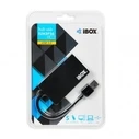 USB Hub iBox IUH3F56 USB 3.2 Gen 1 (3.1 Gen 1) Type-A 5000 Mbit/s Black